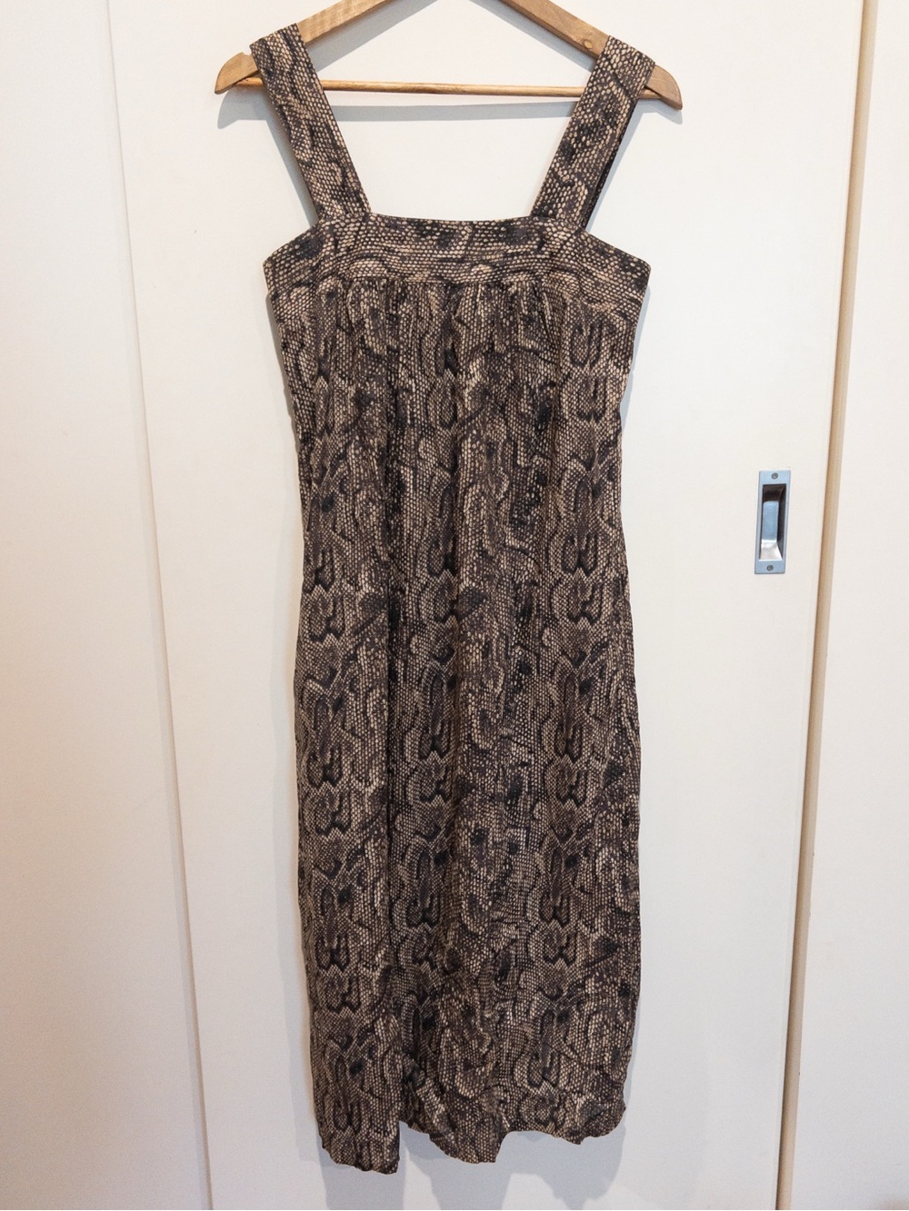 Zimmermann Snake Print Maxi Dress